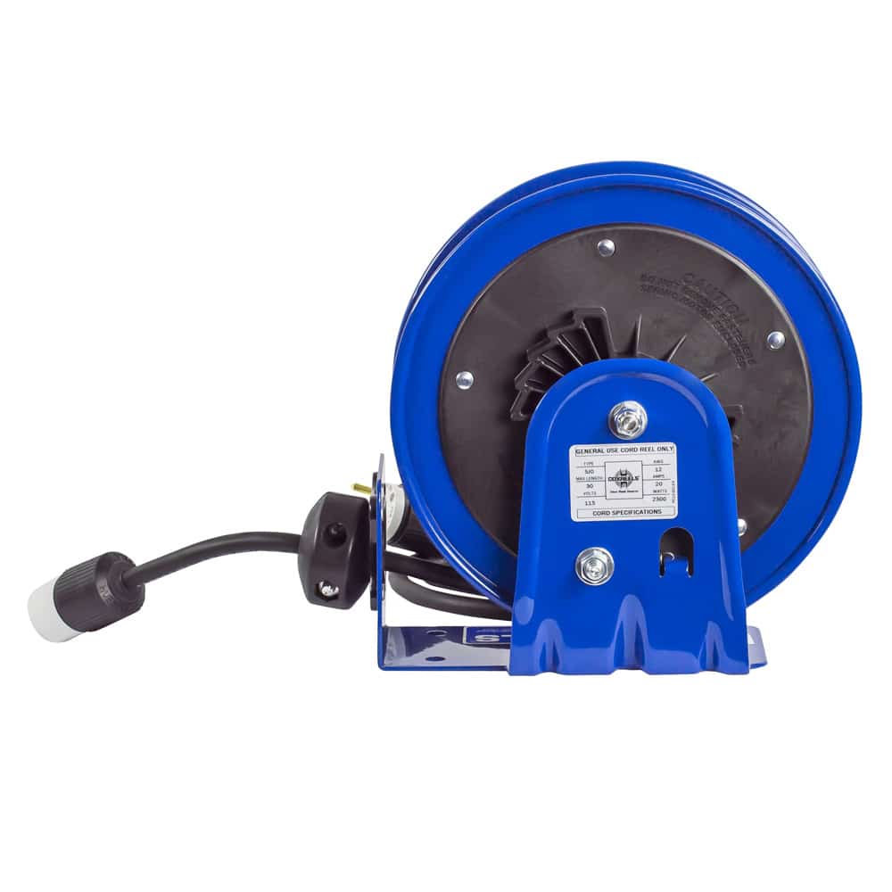 Coxreels Compact efficient heavy duty power cord reel, 4 conductor